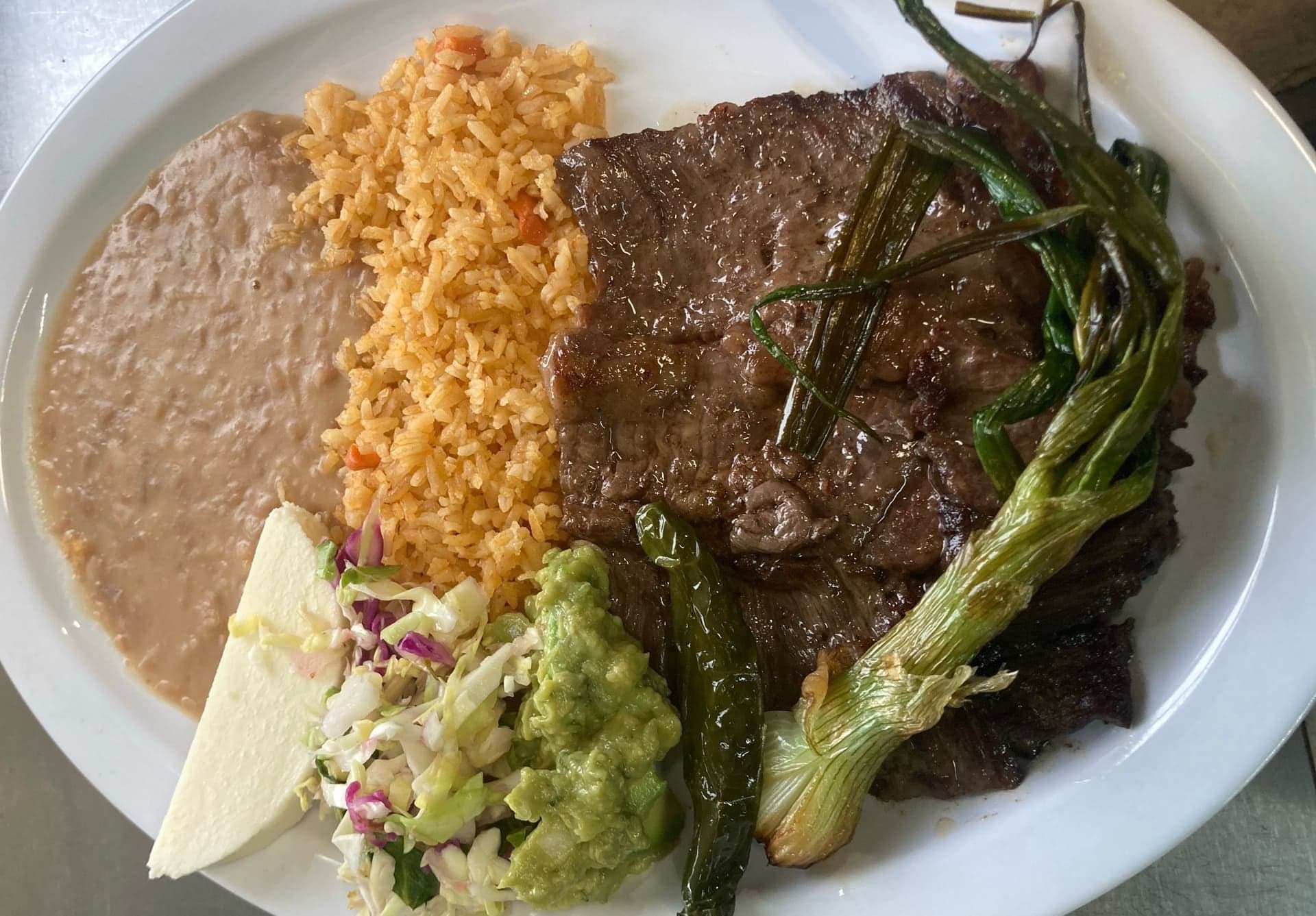 Carne Asada Plate